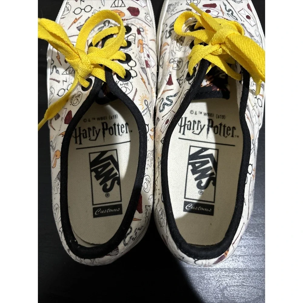Vans Limited Edition Harry Potter Classic Slip-On Shoes Marauder's Map M 4.5 W 6